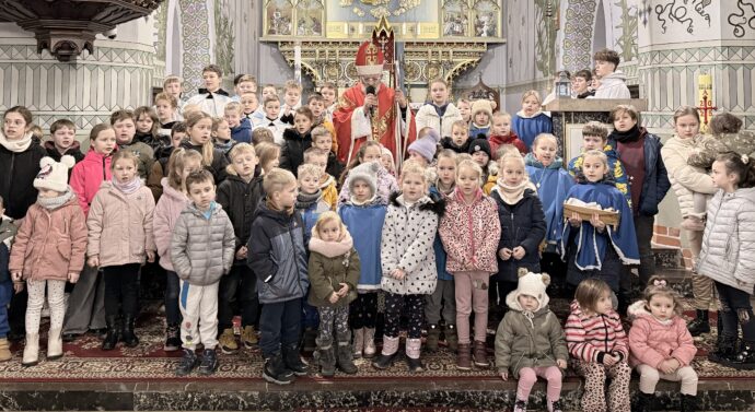 Mikołaj przyszedł na Roraty i…